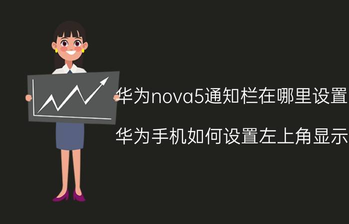 华为nova5通知栏在哪里设置 华为手机如何设置左上角显示？